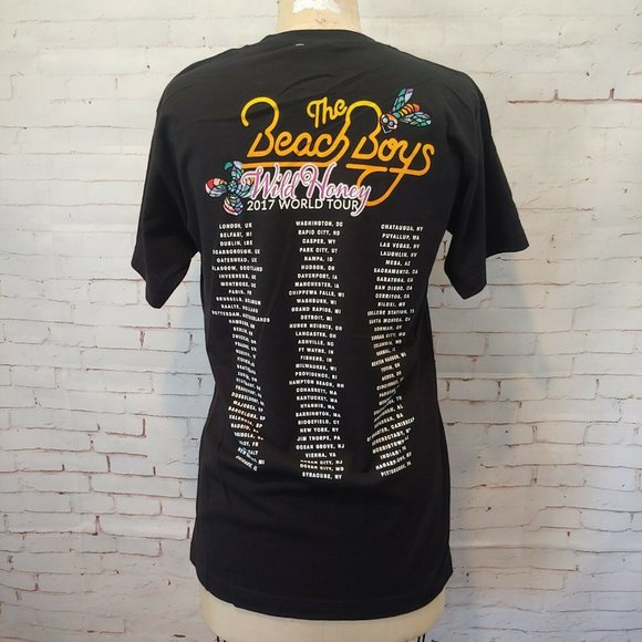 The Beach Boys T-Shirt Mens Size Medium M Wild Honey 2017 World Tour New - Picture 4 of 7